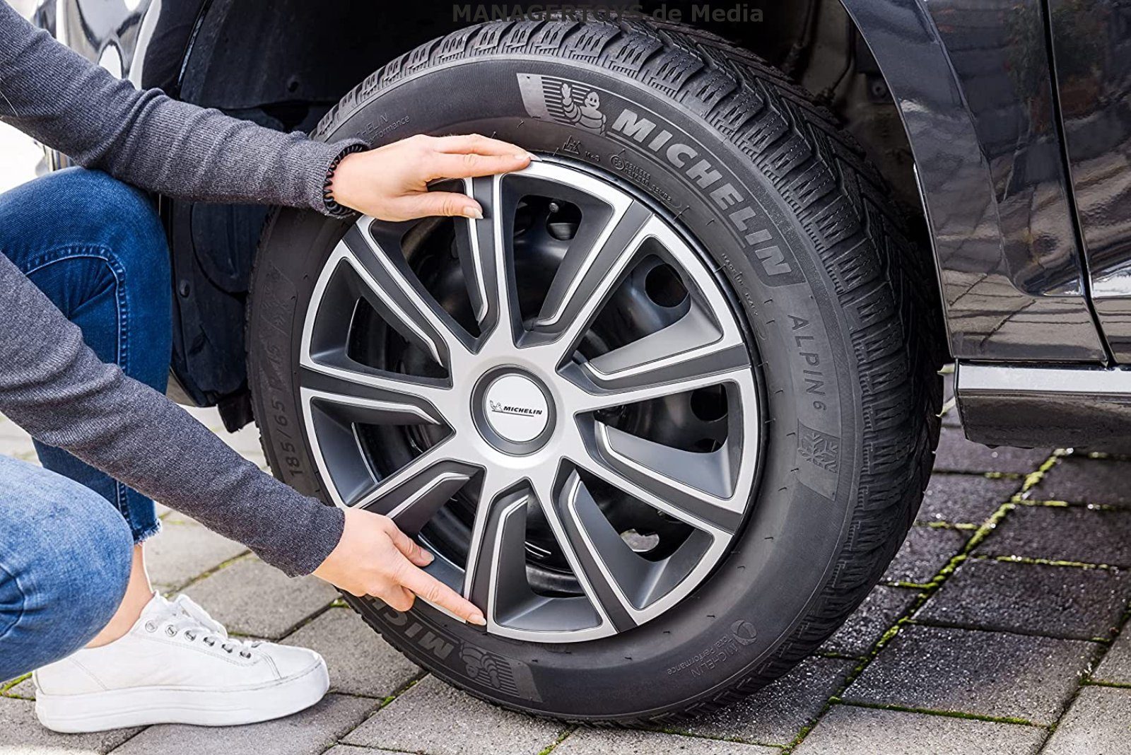 universal 13 LUISE LOUISE Radkappe Set Michelin Blende Zoll Stück Radzierblende Vier 4