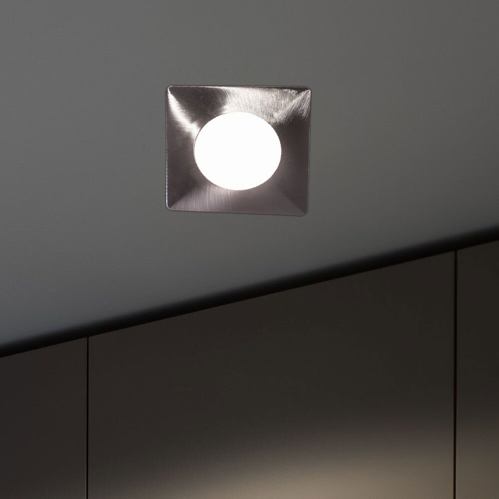 etc-shop LED Einbaustrahler, LED-Leuchtmittel fest verbaut, 2x Decken Warmweiß, Beleuchtung Einbau Arbeits Spots Zimmer Leuchten Wohn LED