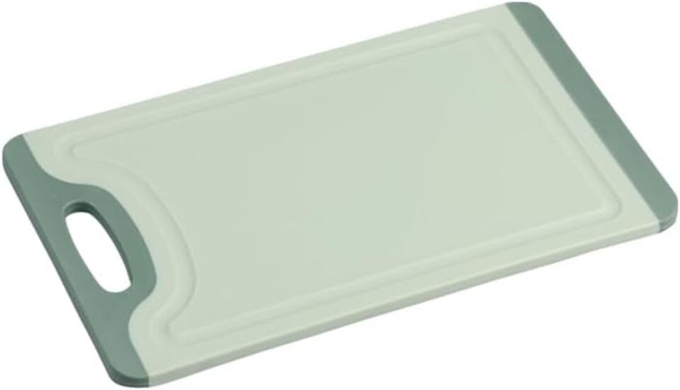 KESPER® Schneidebrett Schneidebrett mit Rutsch-Stopp, 29,5 x 19,5 x 0,75 cm, Farbe: Grün, (1-St)