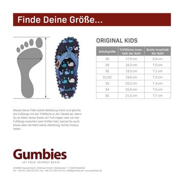 Gumbies Original Kids in Beach Chair T-Strap-Zehentrenner aus recycelten Materialien »in farbenfrohen Designs«