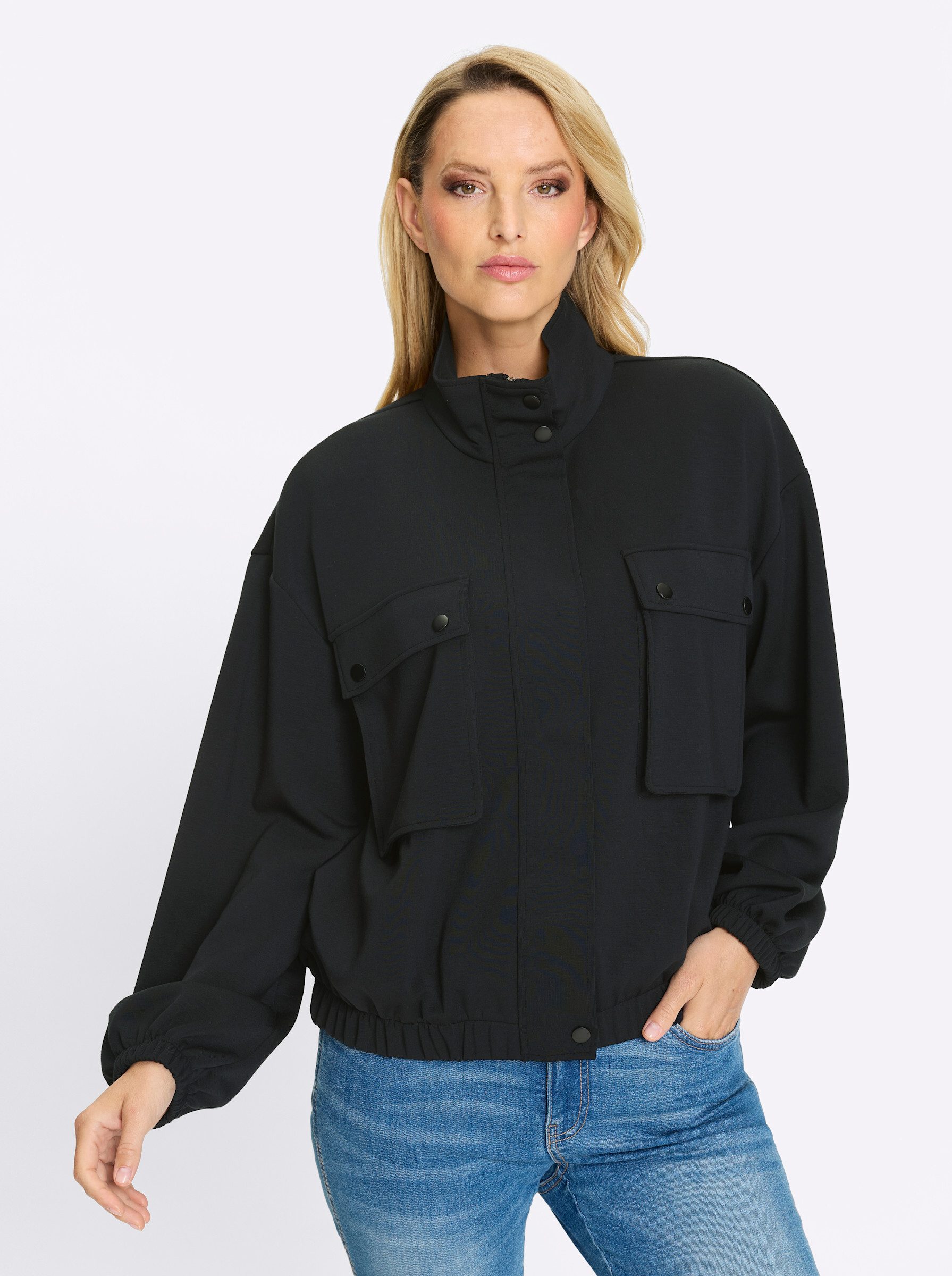 heine Shirtjacke Sweatjacke . günstig online kaufen