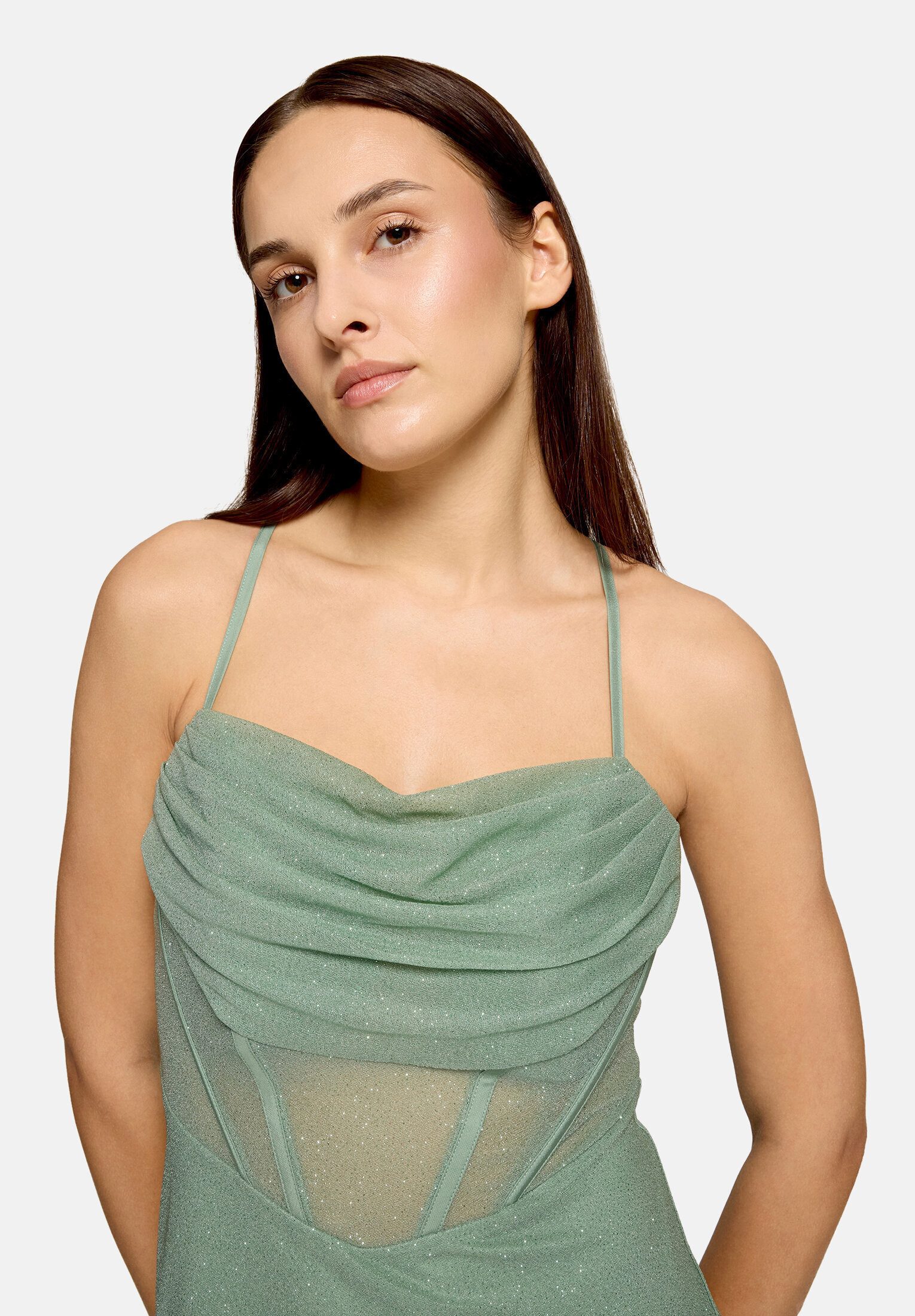 Vera Mont Abendkleid Damen im Glitzer-Look
