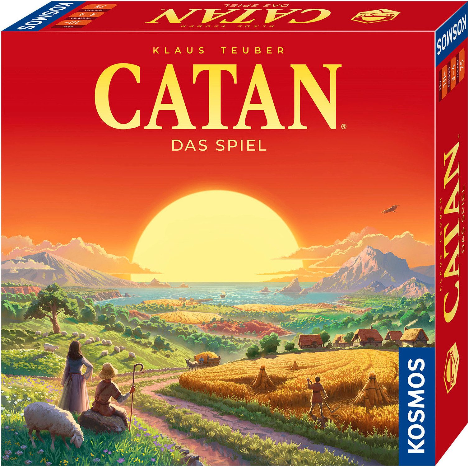 Kosmos Spiel CATAN Das Spiel, Strategiespiel, Made in Germany