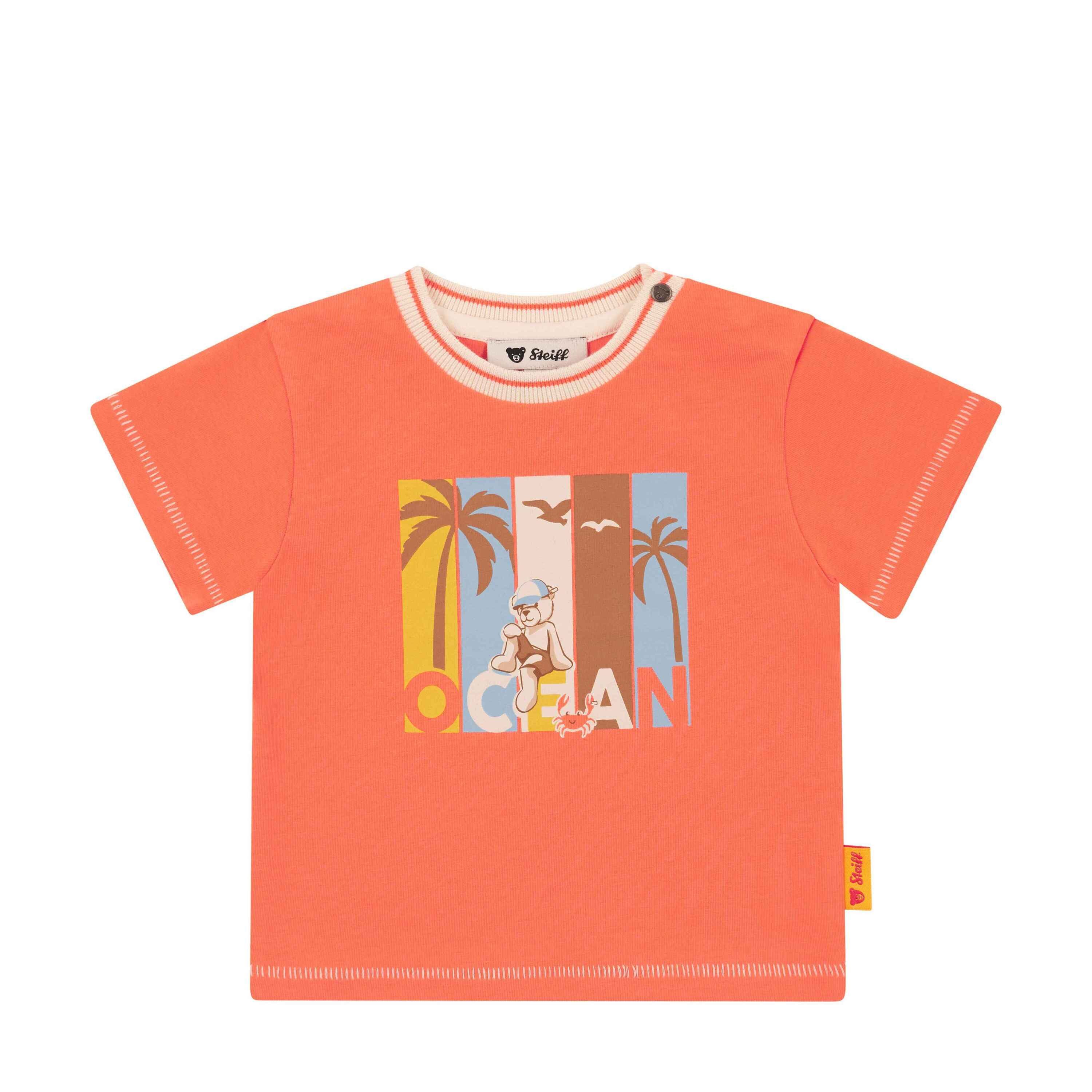 Steiff T-Shirt T-Shirt kurzarm Offshore Adventures