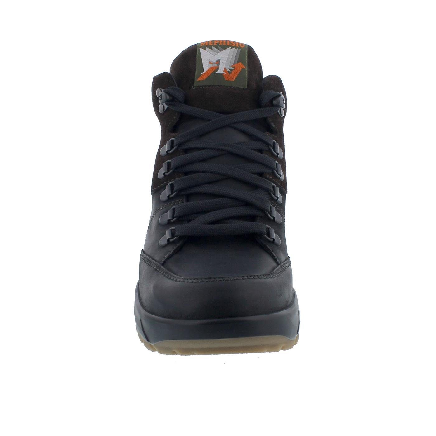 Mephisto Mephisto Rody MT Schnürboot, Mephi-Tex, Fett- / Velourleder, Black Schnürstiefel