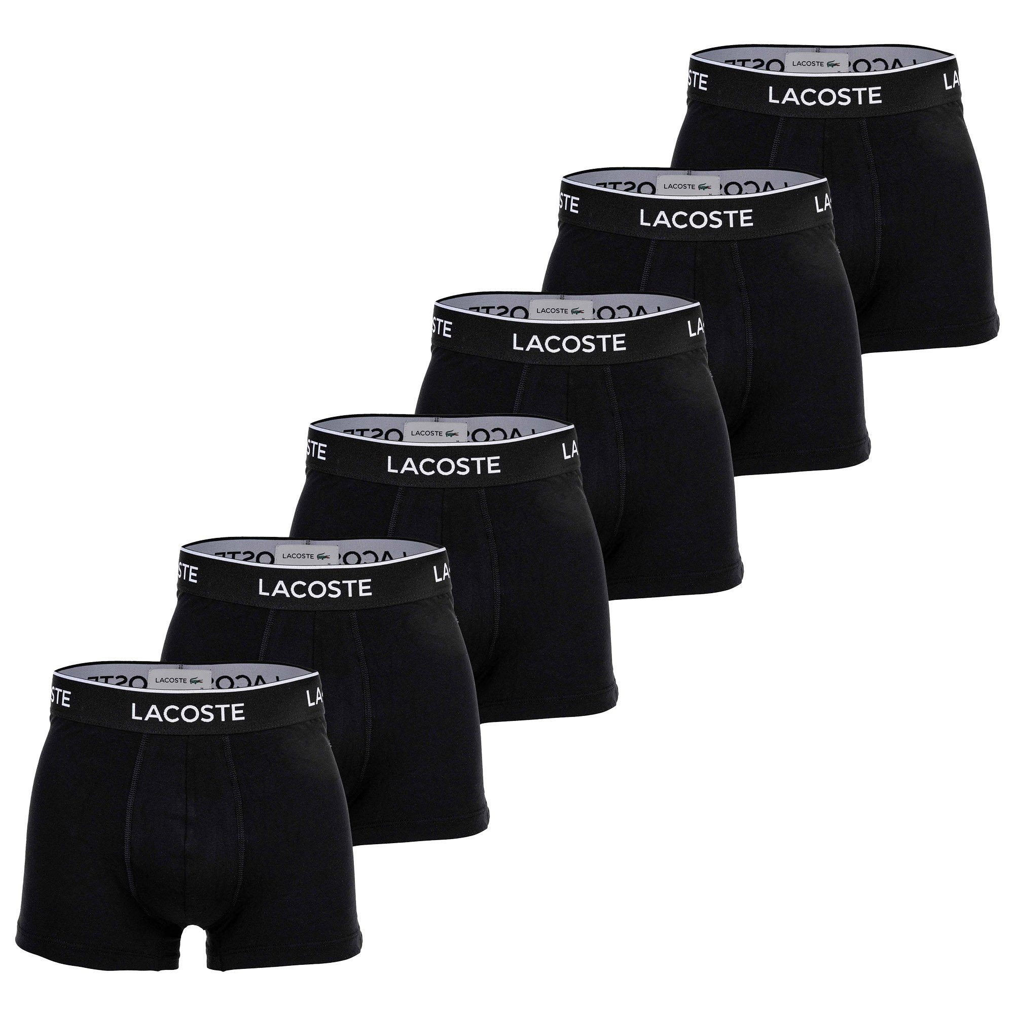 Lacoste Boxer Herren Boxershort 6er Pack Baumwolle (Packung, 6er Pack) günstig online kaufen