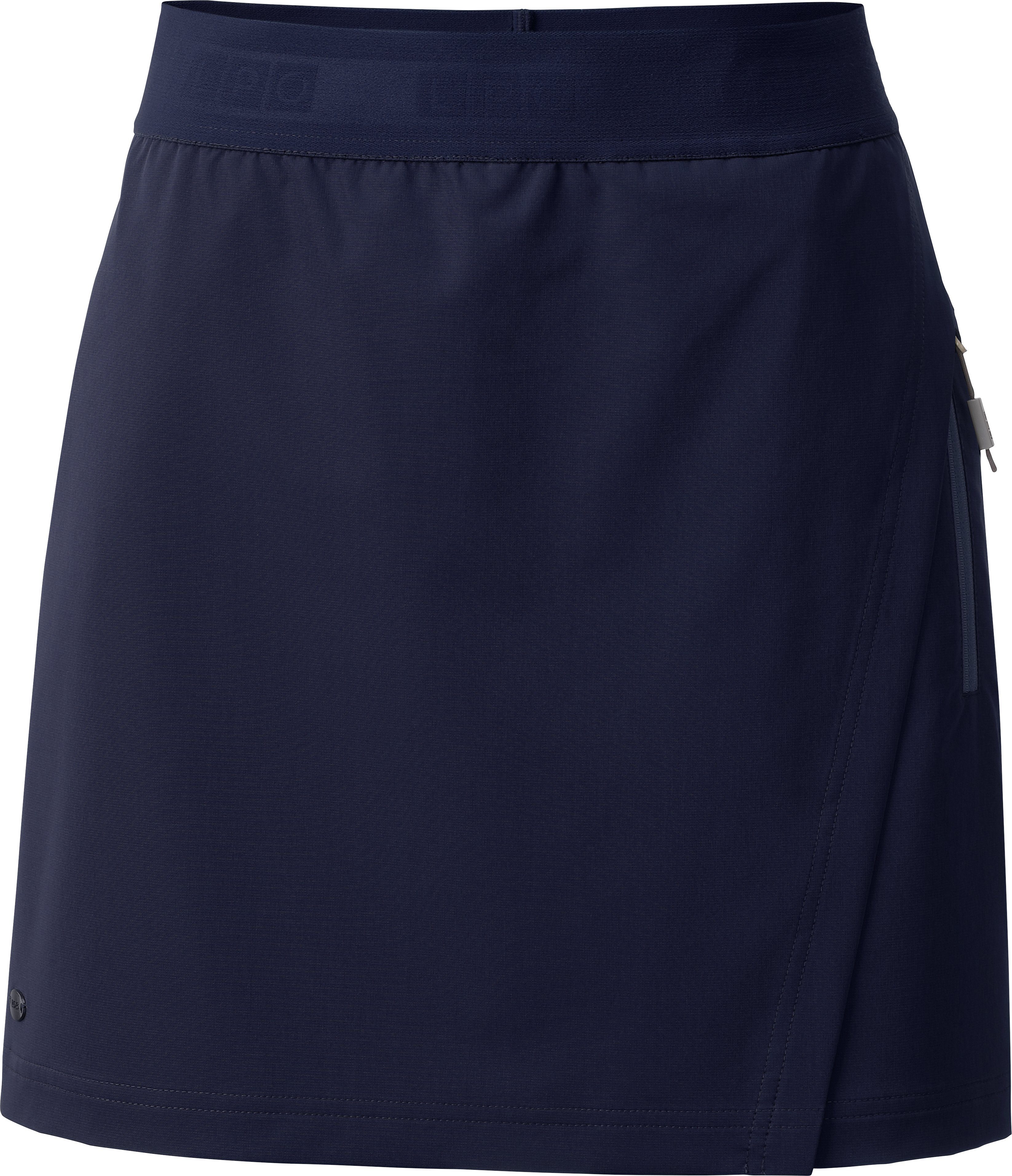 Active DEPROC blazer Skort Funktionsrock ALMA elastischem WOMEN Outdoorrock, Sportrock, mit Bund navy CS