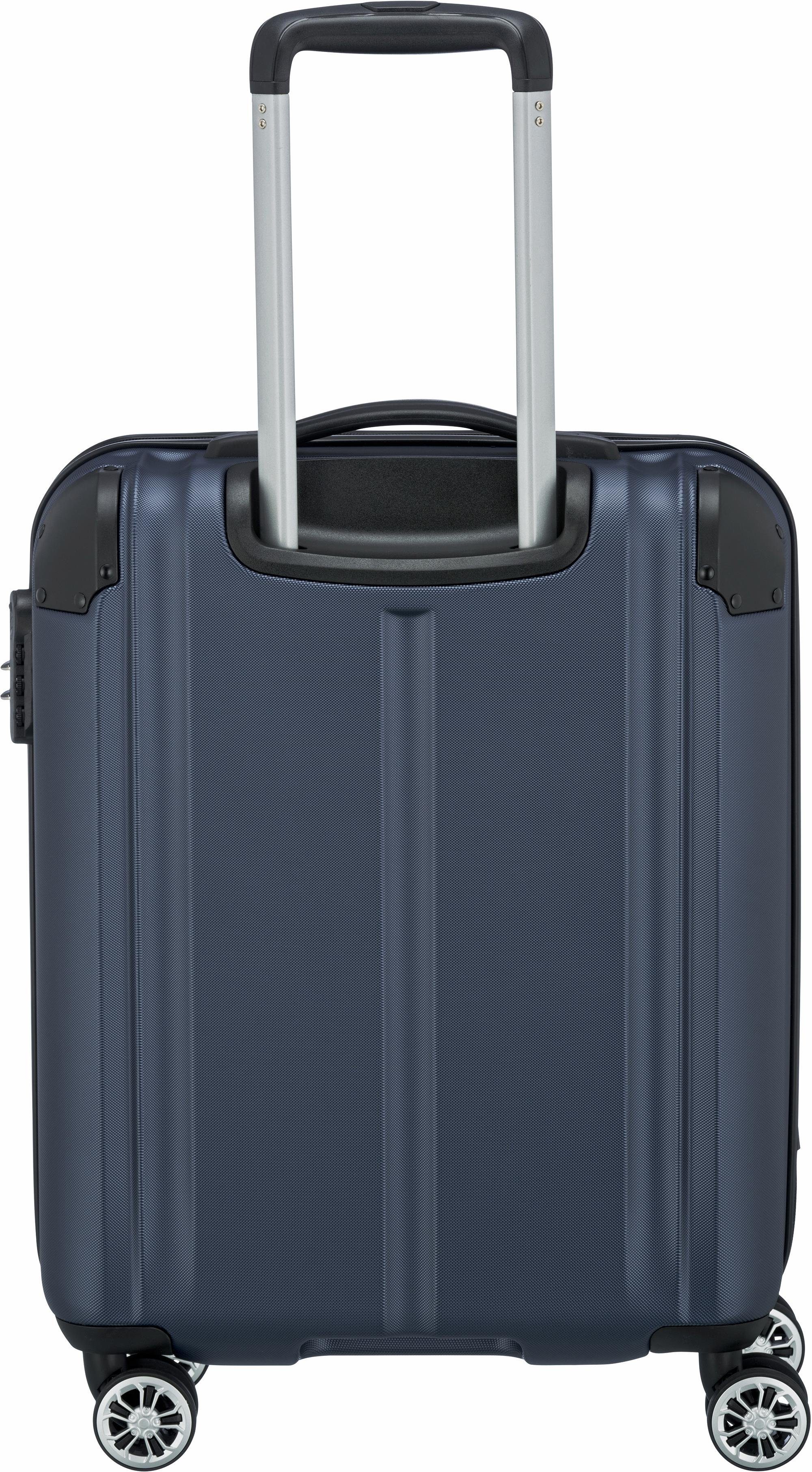 travelite Hartschalen-Trolley CITY Reisekoffer Hartschale, 4 Rollen, mit TSA-Schloss, robustes ABS Reisegepäck