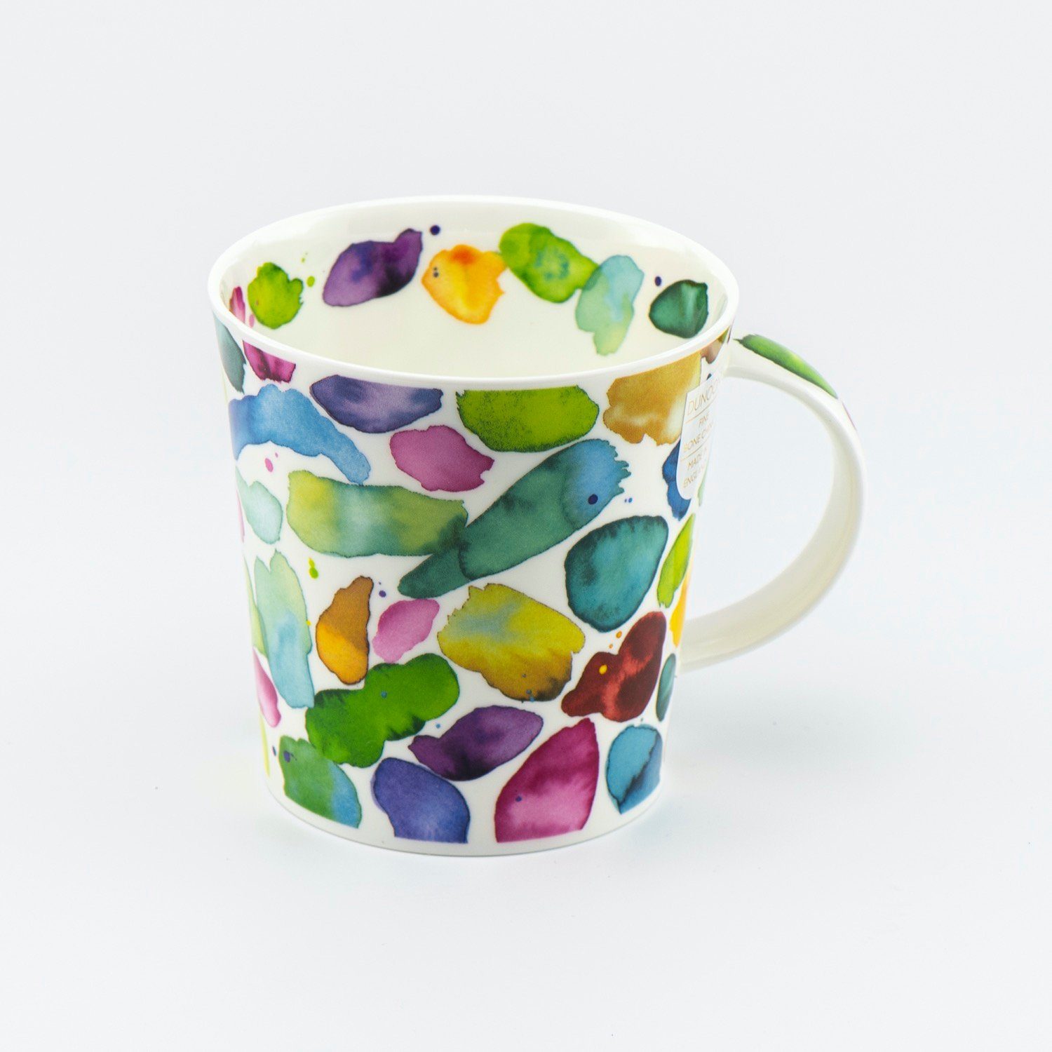 Dunoon Кружки Cairngorm Blobs grün, Fine Bone China, Sammelbecher