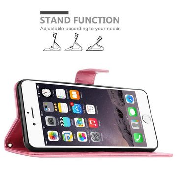 Cadorabo Handyhülle Apple iPhone 6 / 6S Apple iPhone 6 / 6S, Klappbare Handy Schutzhülle - Hülle - mit Standfunktion und Kartenfach