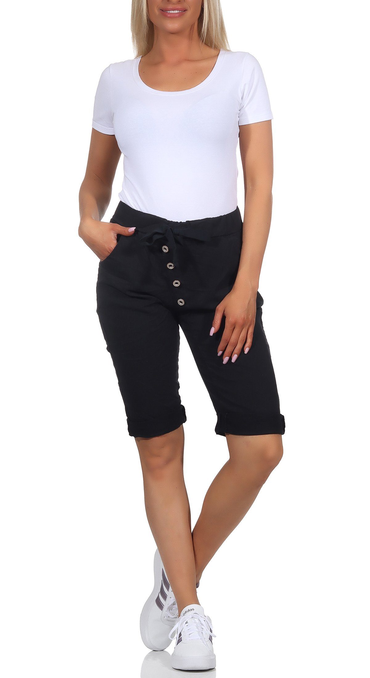 CLEO STYLE Bermudas Damen Bermuda 20828 günstig online kaufen