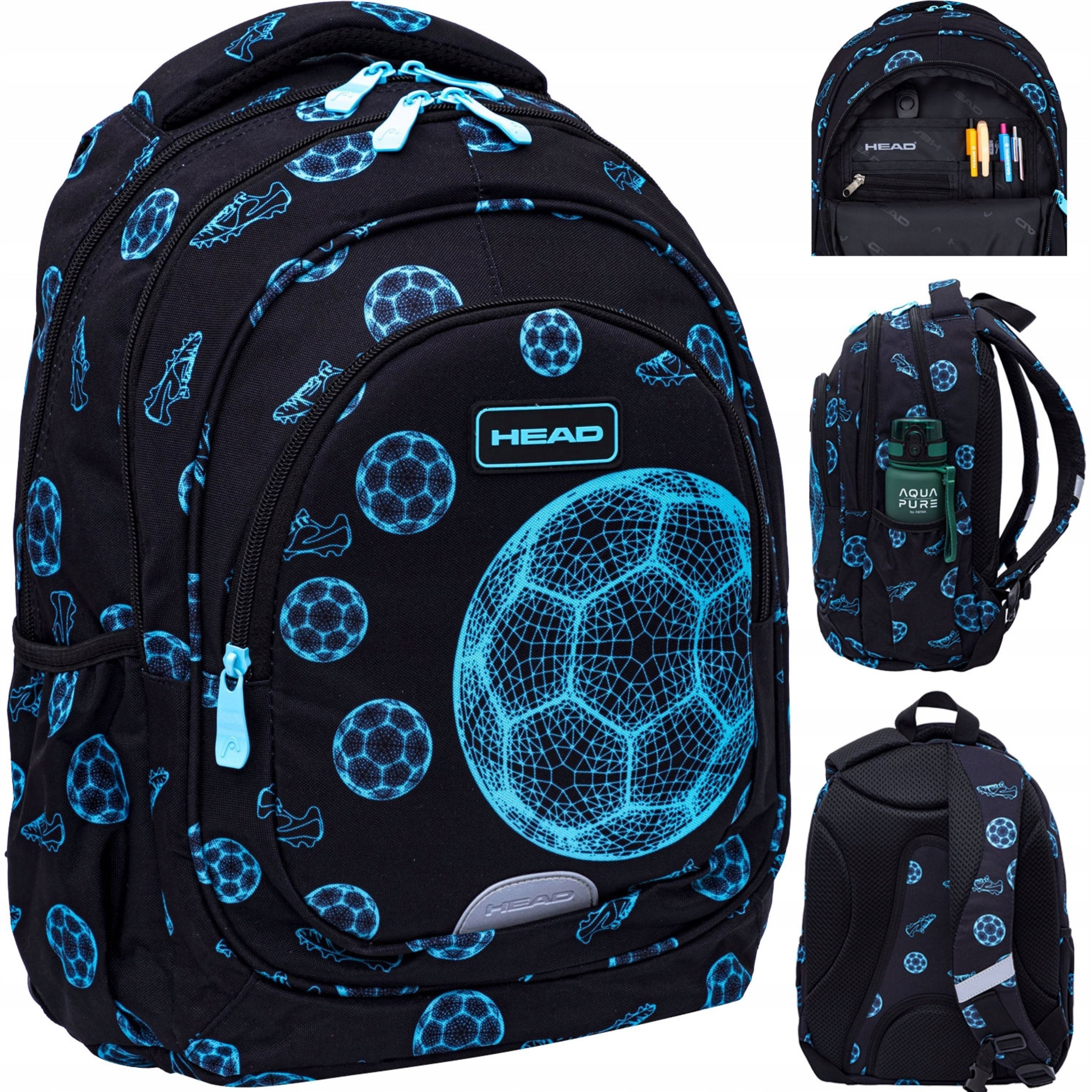 Head Schulrucksack HEAD Schulrucksack Football Fan Klasse 1-3 20L (1-tlg)