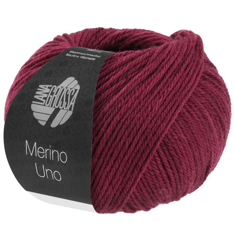 LANA GROSSA Merino Uno Häkelwolle, 125 m