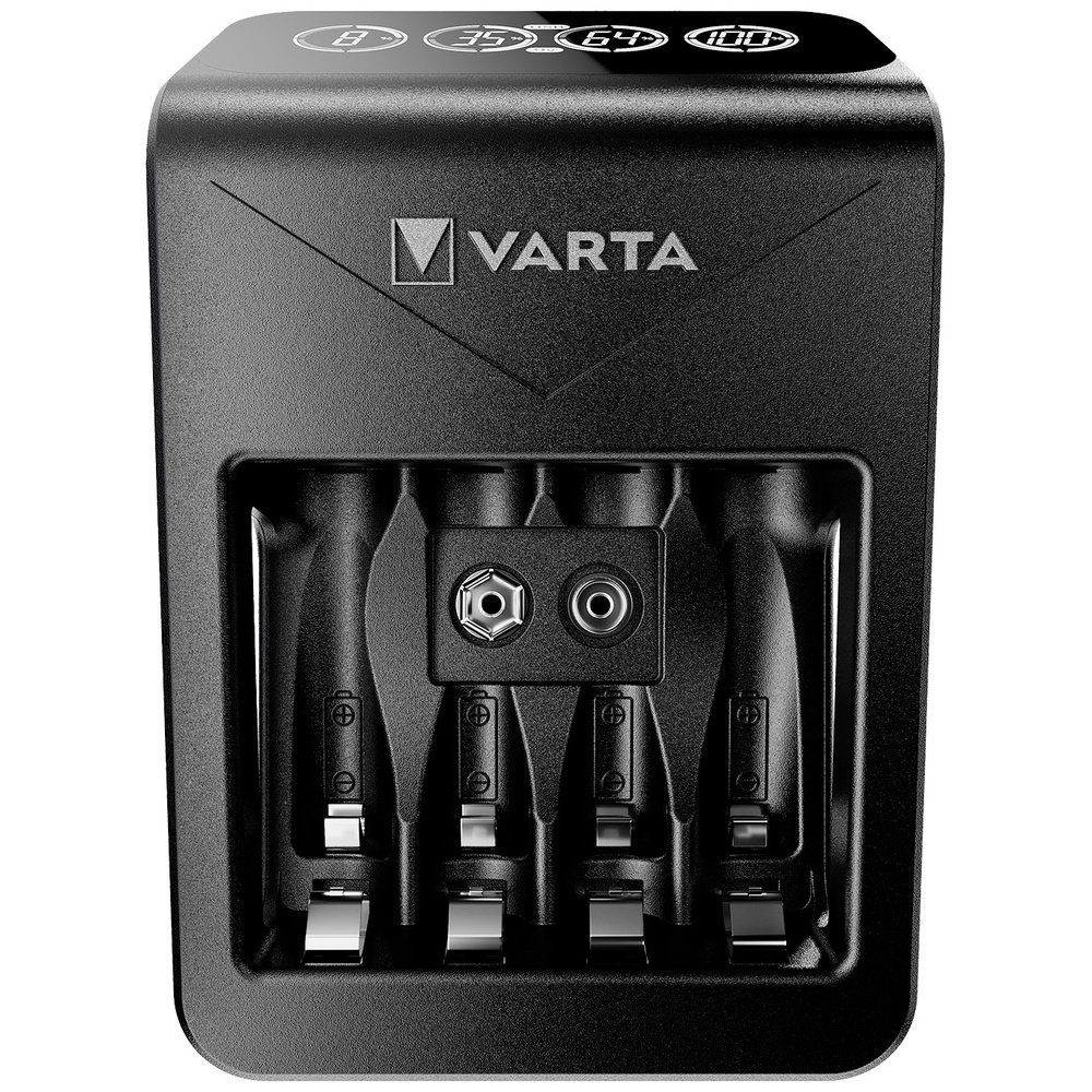 VARTA Varta LCD Plug Charger+ 4x 56706 Rundzellen-Ladegerät NiMH Micro (AAA) Rundzellen-Lader – Bild 2 von 5