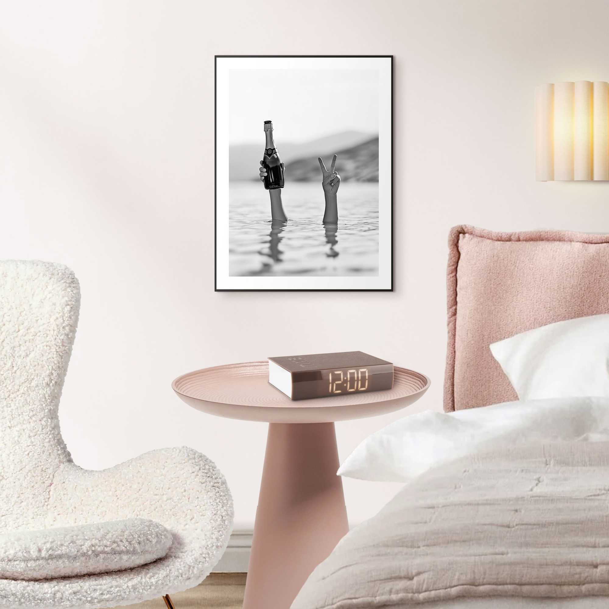 Reinders! Poster Sea Cheers, Hobbyraum - Champange - Schwarz-Weiß - MDF - H günstig online kaufen