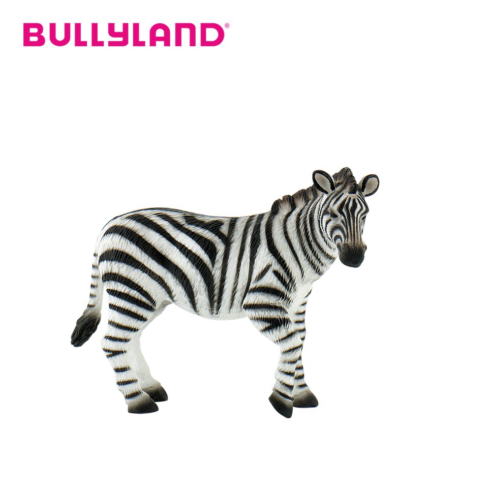 BULLYLAND Spielfigur Bullyland Zebra, (1-tlg), Hergestellt aus PVC-freiem Grundmaterial, ohne Weichmacher.