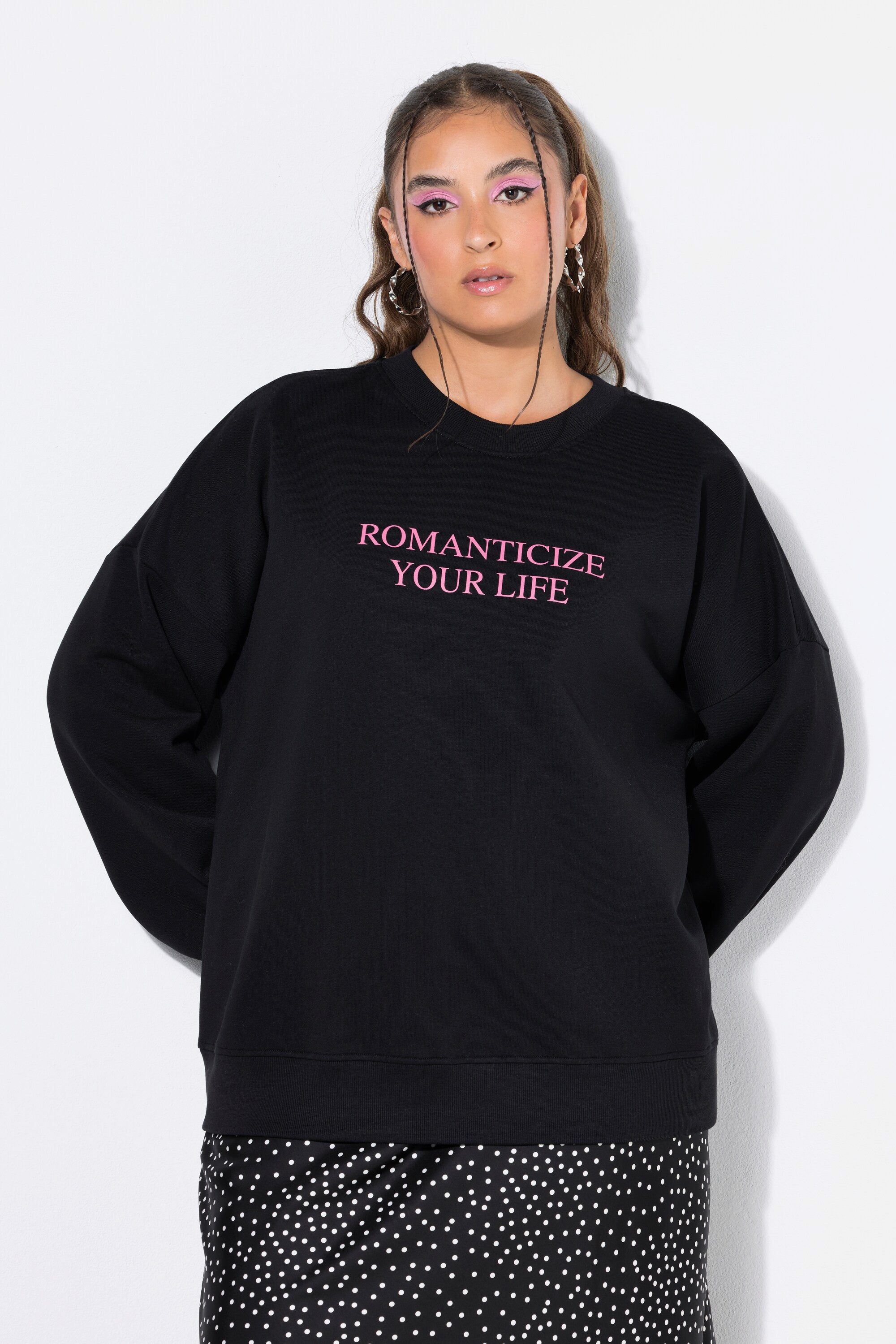 Studio Untold Sweatshirt Sweatshirt oversized Statement Acid Wash