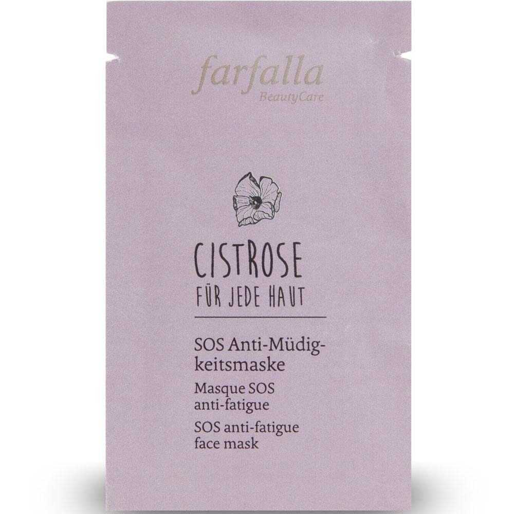 Farfalla Essentials AG Gesichtsmaske Cistrose Für jede Haut SOS Anti-Müdigkeitsmaske, 7 ml