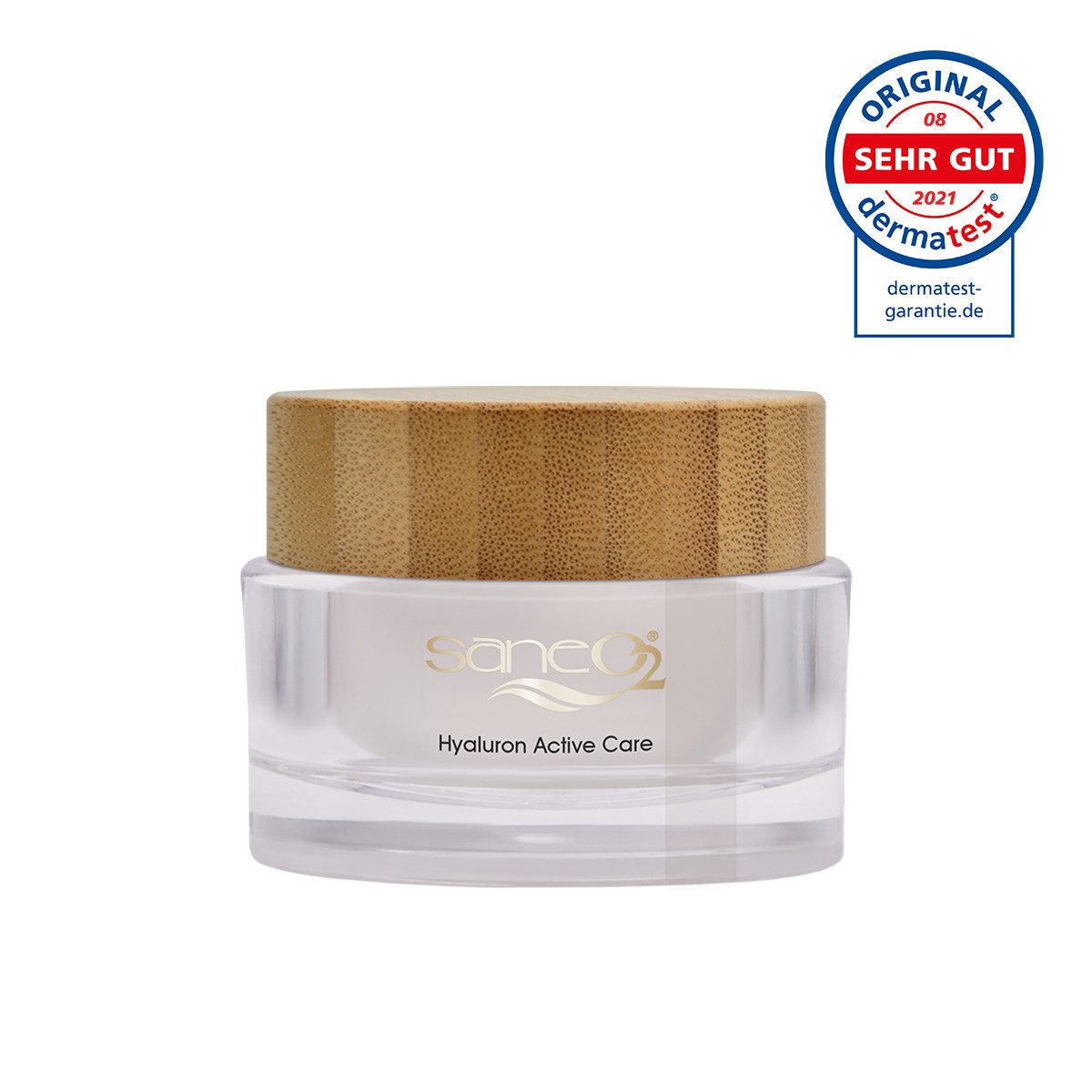 GW Nature Cosmetic Anti-Aging-Creme SaneO2® Hyaluron Active Care 50 ml - Lifting Creme, Dual-Hyaluron, Sheabutter & Dermatest SEHR GUT