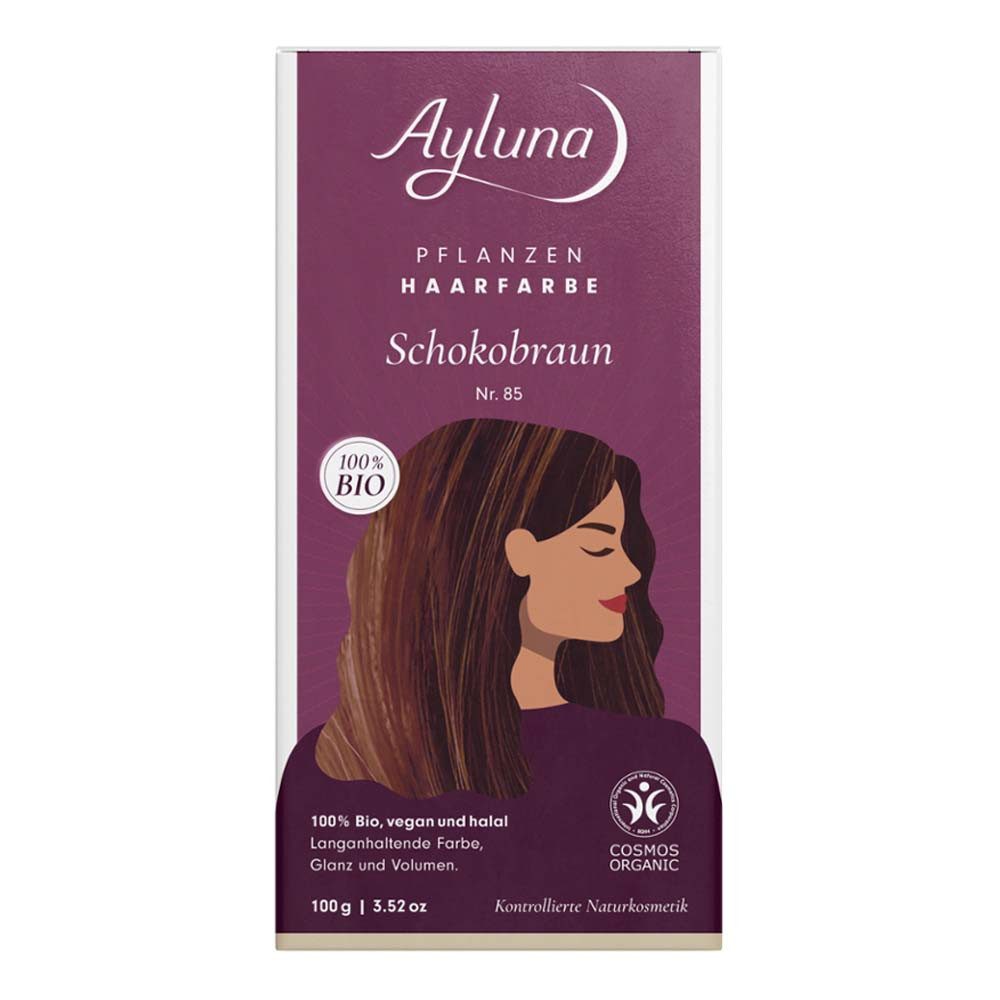 Ayluna Haarfarbe Haarfarbe - Nr.85 Schokobraun 100g