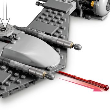 LEGO® Konstruktionsspielsteine »Der N-1 Starfighter des Mandalorianers (75325), LEGO® Star Wars«, (412 St)