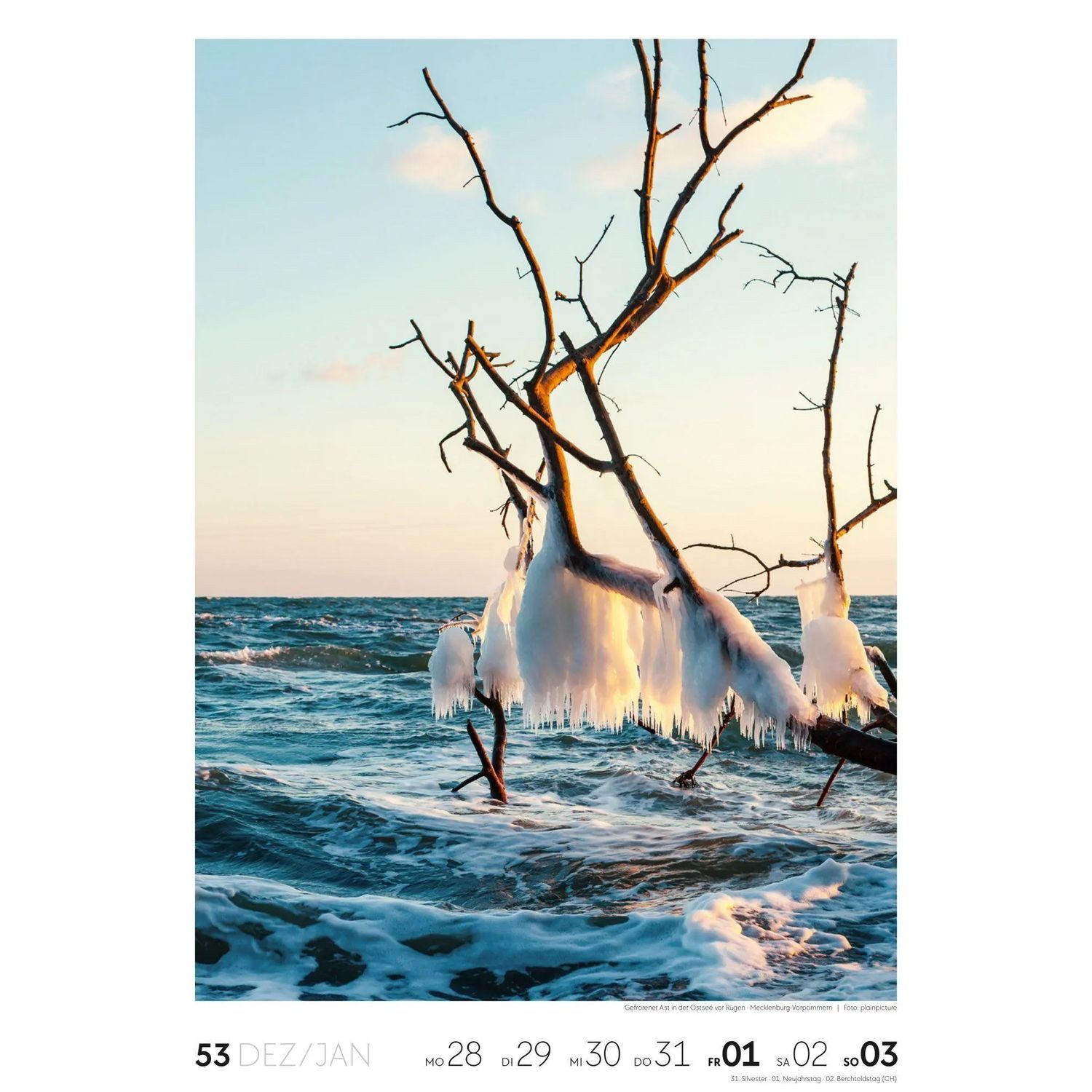 Ackermann Wandkalender Küste Wochenkalender 2027