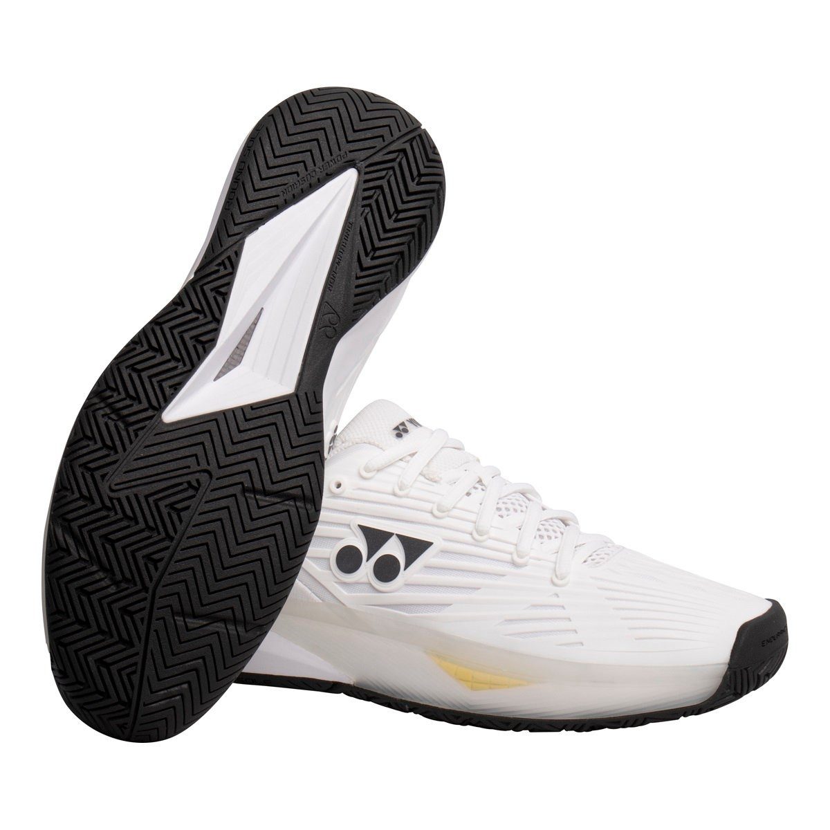 Yonex Power Cushion Eclipsion 5 Allcourt (Stabilität) 2025 weiss Herren Tennisschuh
