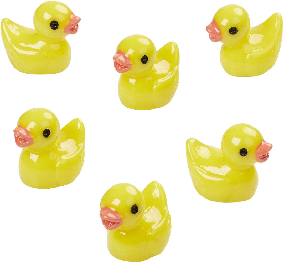 HobbyFun Dekofigur Miniatur-Badeenten, ca. 1,5cm, 6 günstig online kaufen