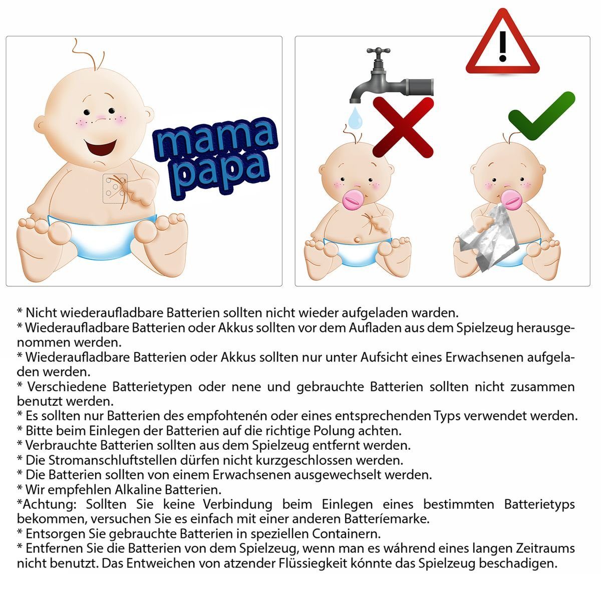 Lamagik Anziehpuppe Merle 47cm mit Sound und Schnuller inklsuive Bekleidung – Bild 5 von 5