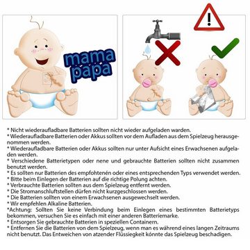 Lamagik Anziehpuppe Merle 47cm mit Sound und Schnuller inklsuive Bekleidung