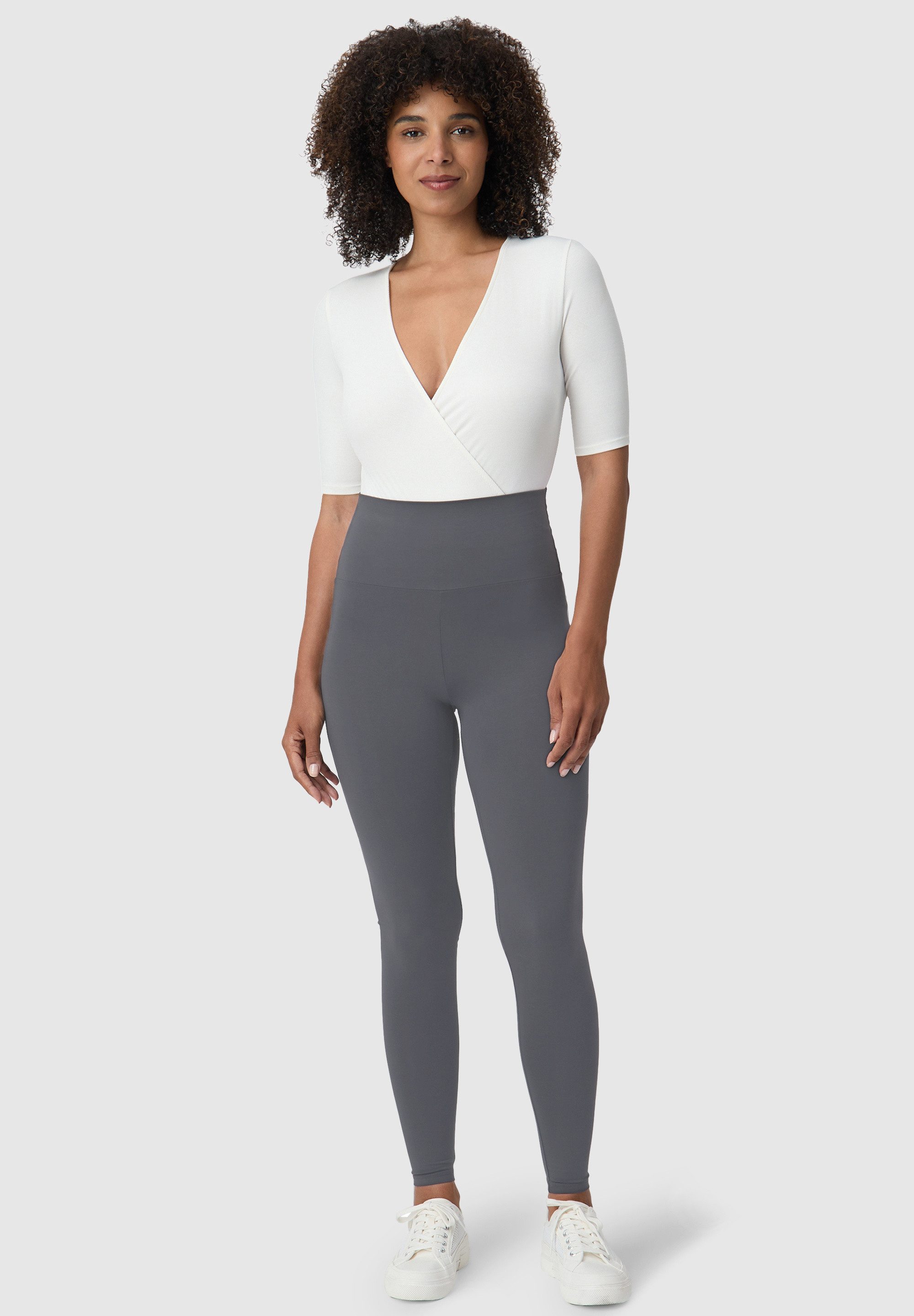 Les Lunes Leggings LUNA Bambusviskose, elastischer hoher Bund, bequem, vielseitig kombinierbar
