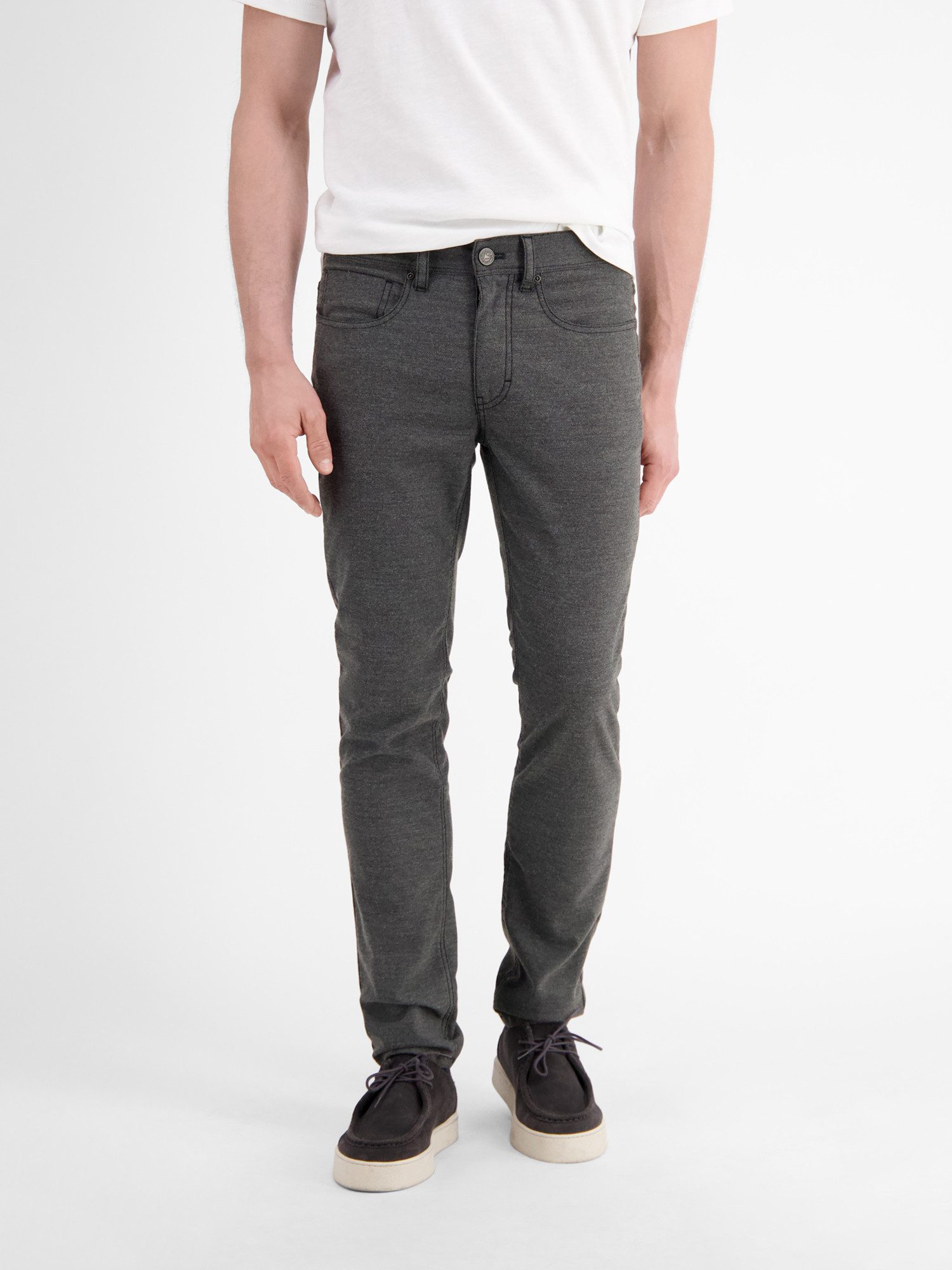 LERROS Chinohose Herren Hose CONLIN in Wolloptik, SLIM FIT günstig online kaufen