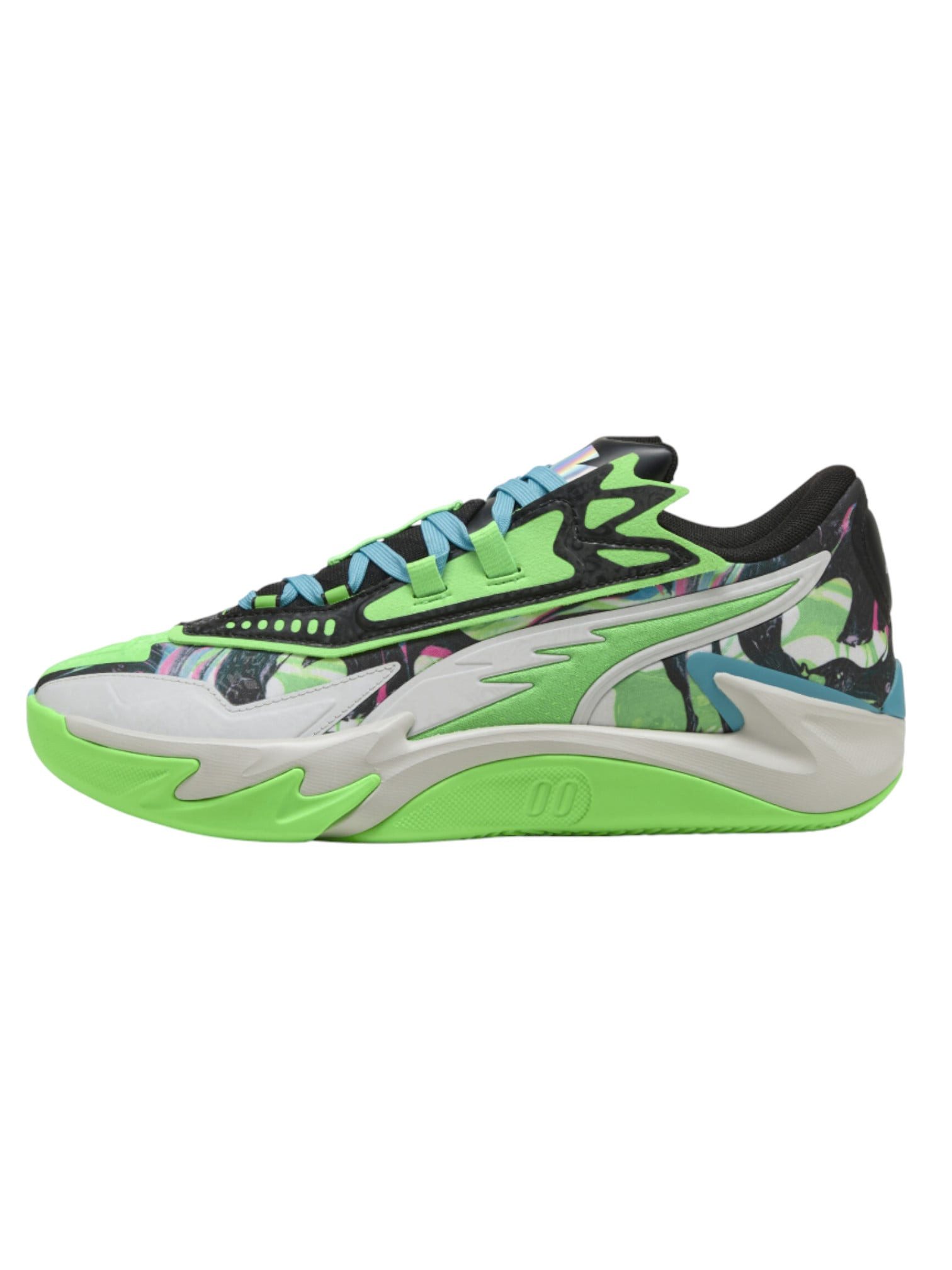 PUMA Hallen-Indoorschuhe Scoot Zeros II NBA 2K (Basketball) bunt Herren Badmintonschuh