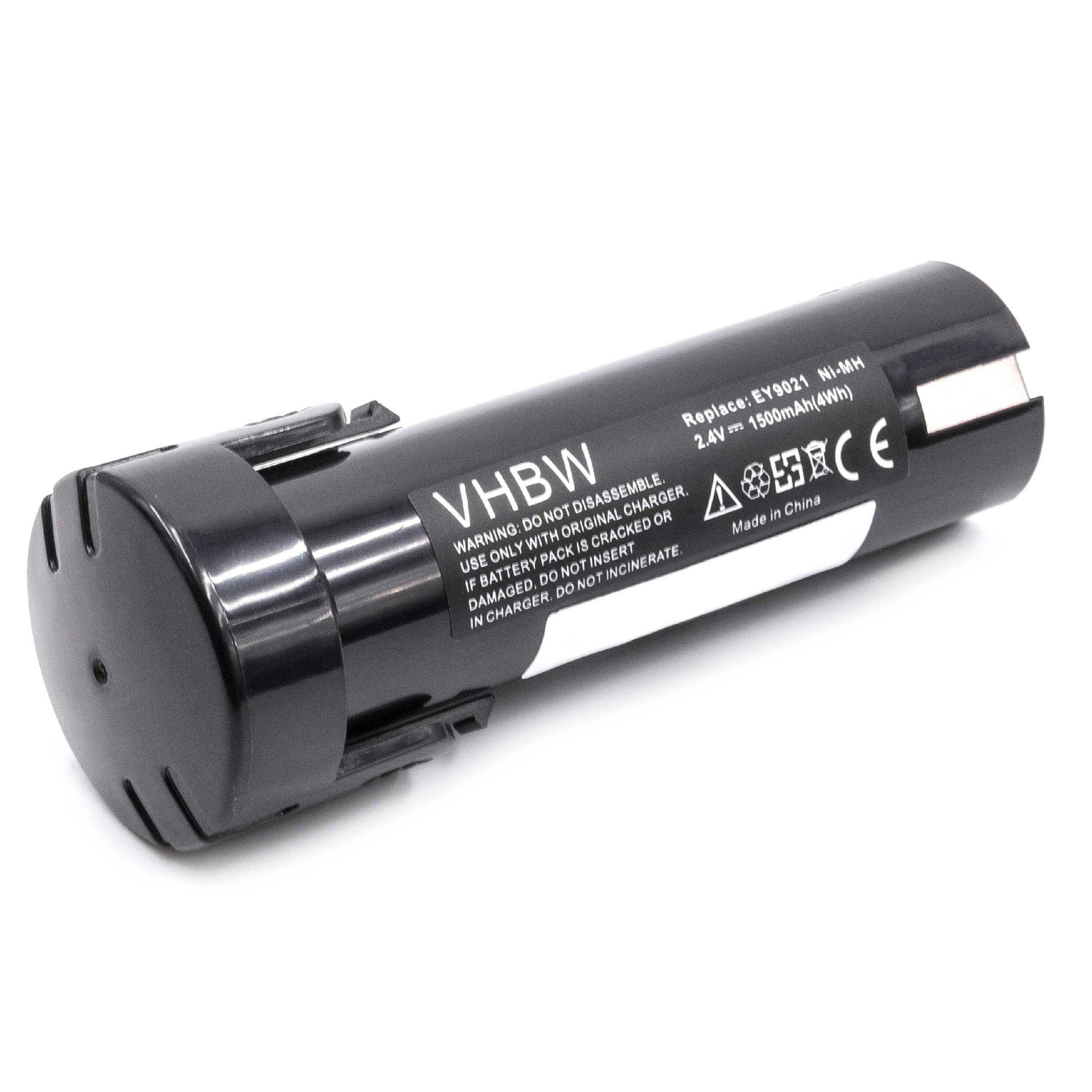 Akku passend für Weidmüller DMS 3 Elektrowerkzeug (1500mAh, 2,4V, NiMH) 1500 mAh