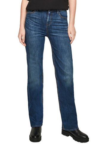 s.Oliver Straight-Jeans in gražus Waschung