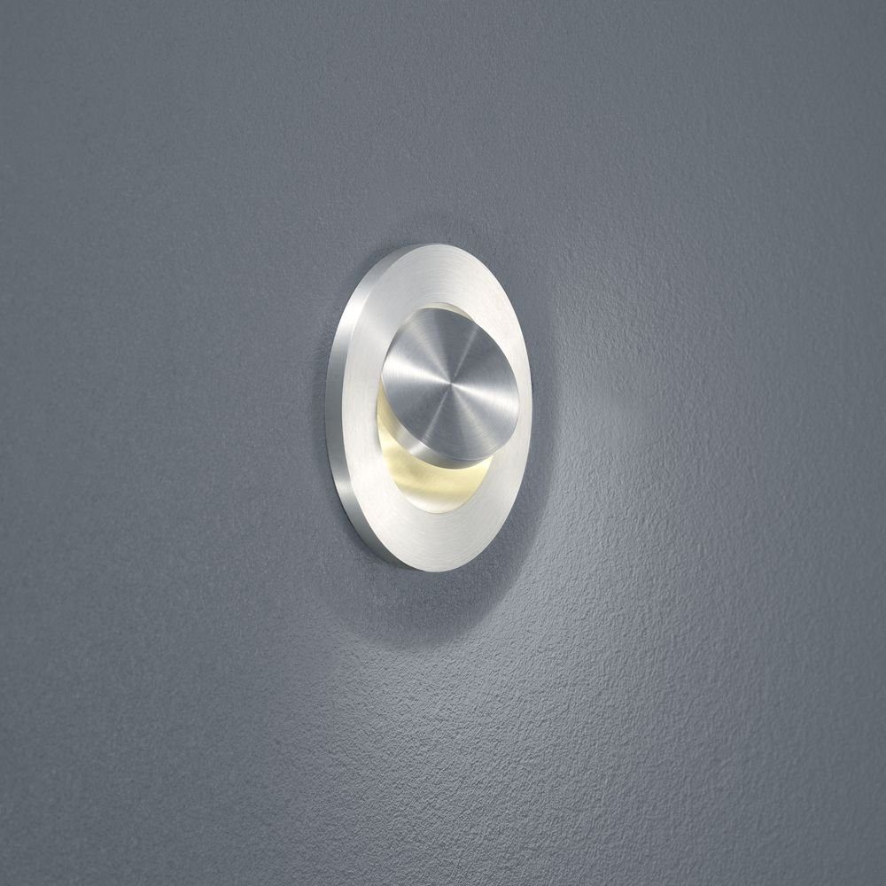click-licht LED Einbauleuchte LED Wandeinbauleuchte Onto in Aluminium 2,7W 230lm, keine Angabe, Leuchtmittel enthalten: Ja, fest verbaut, LED, warmweiss, Einbaustrahler, Einbauleuchte