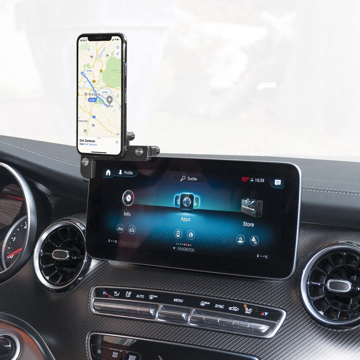 MidGard MagSafe Autohalterung f. Handy, Bildschirm-Halterung