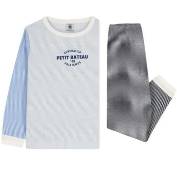Petit Bateau Pyjama Petit Bateau Pyjama Schlafanzug gestreift Milleraies