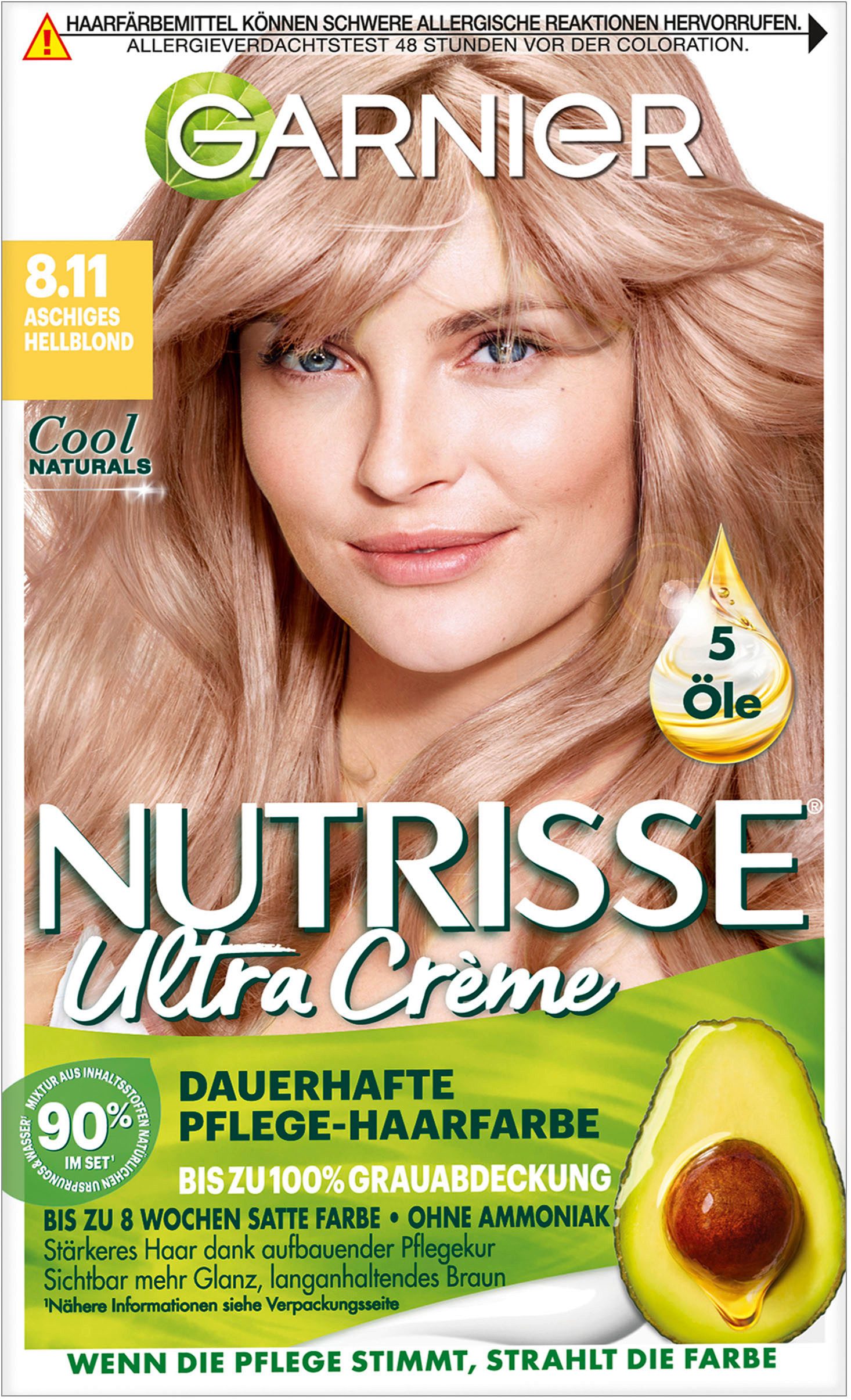 GARNIER Coloration Garnier Nutrisse Ultra Crème, Packung, 3-tlg.