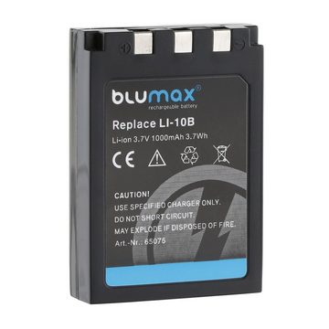 Blumax Akku passend für Olympus LI-10B 1000 mAh (3,7V) Kamera-Akku