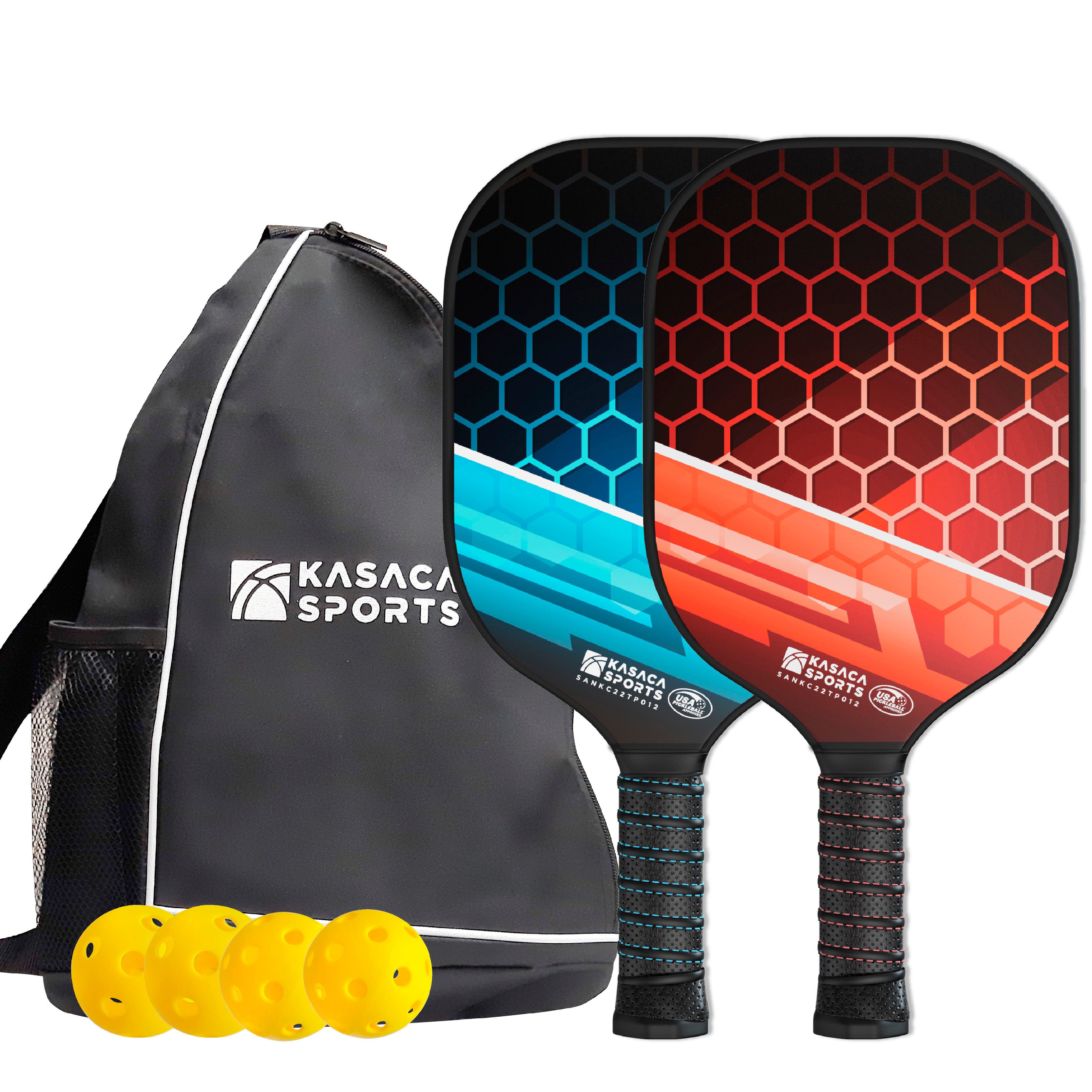 Pickleballschläger Pickleball-Schläger 2er Set AMOR