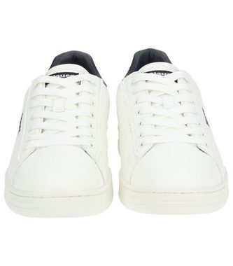 Blauer Sneaker Lederimitat Sneaker