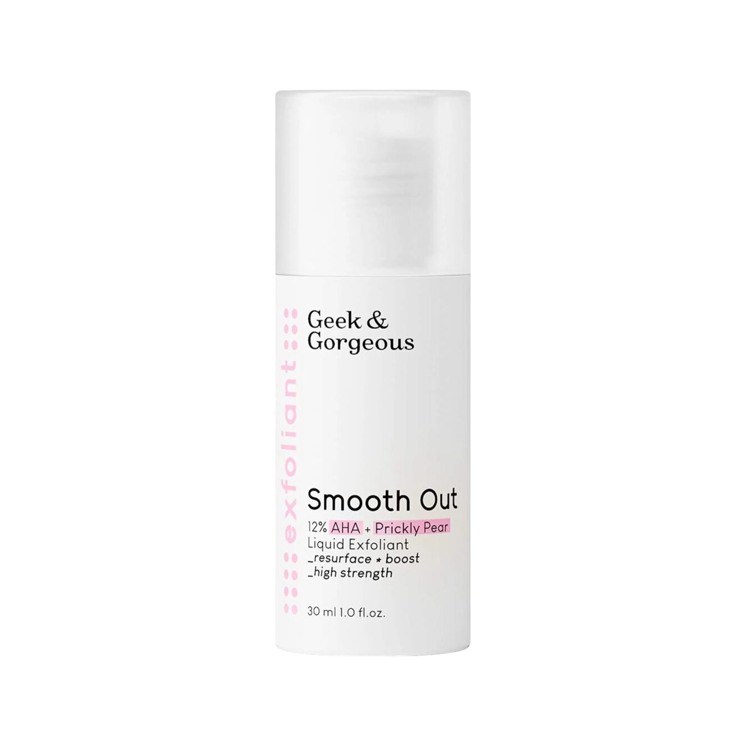 Geek & Gorgeous Gesichtspeeling Geek & Gorgeous Smooth Out 12% AHA + Cactus Liquid
