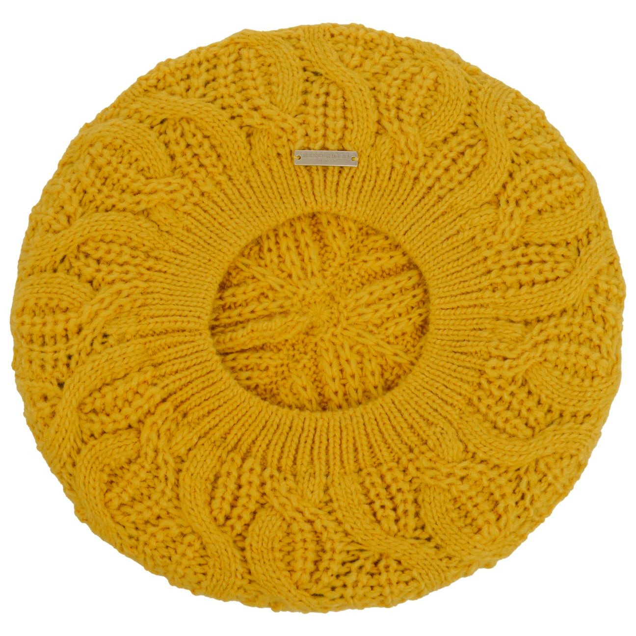 Seeberger Baskenmütze (1-St) Winterbaske mit Futter