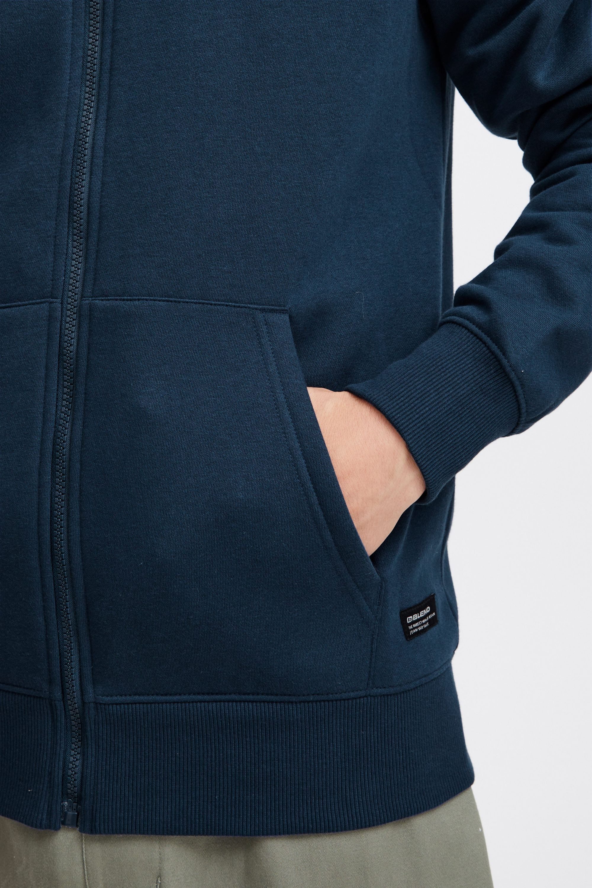 Blend Kapuzensweatjacke BHKaylon Gemütliche Sweatjacke mit Kapuze