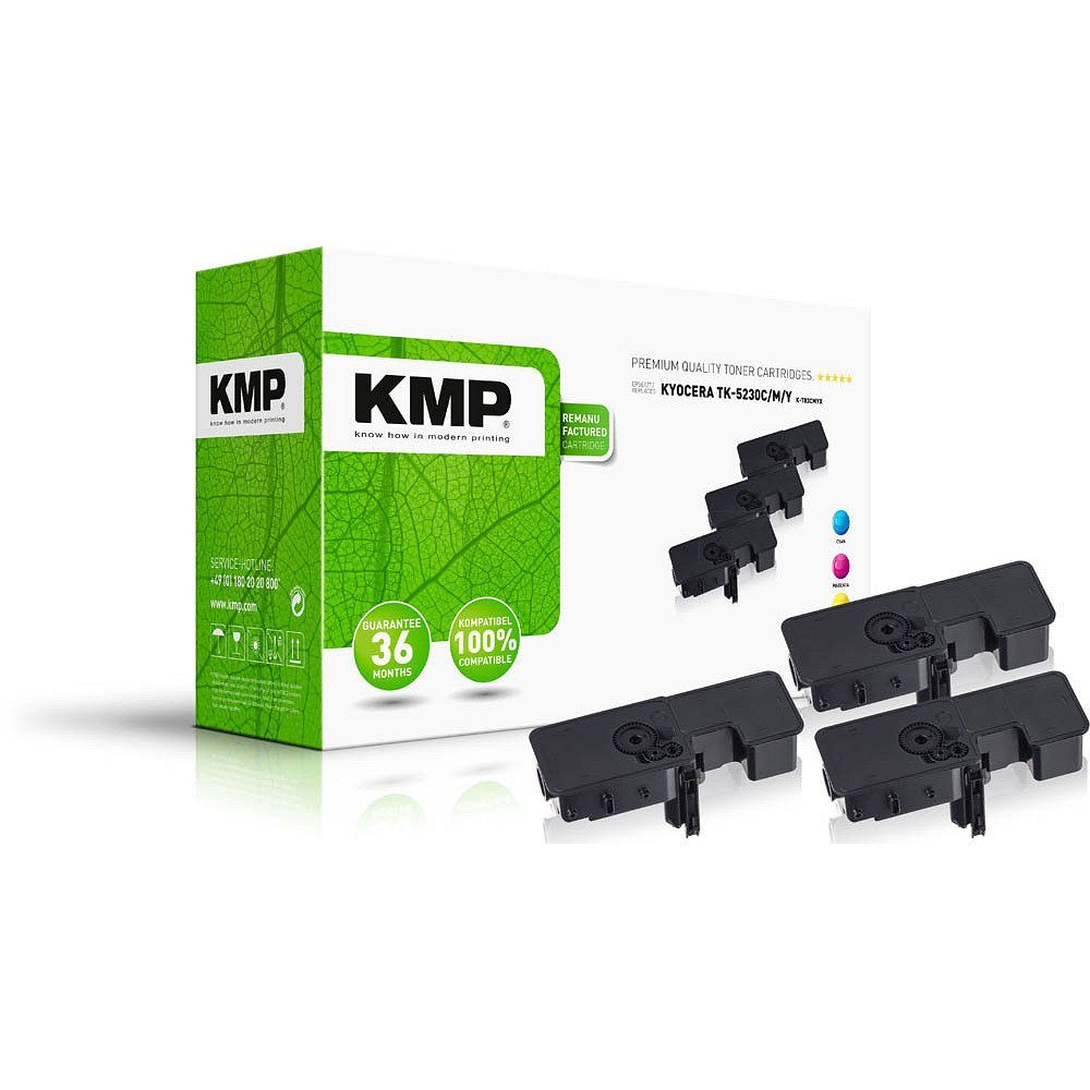 KMP Tonerkartusche 1 Toner-Set K-T83CMYX ERSETZT Kyocera TK-5230 - C/M/Y, (1-St)