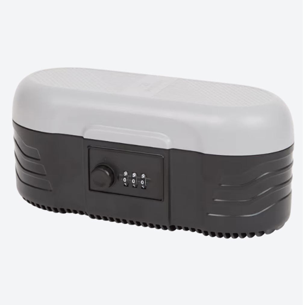 Walfort Fahrradtasche Aufbewahrungsbox Fahrrad Storage Box Fahrradtresor mit Schloss