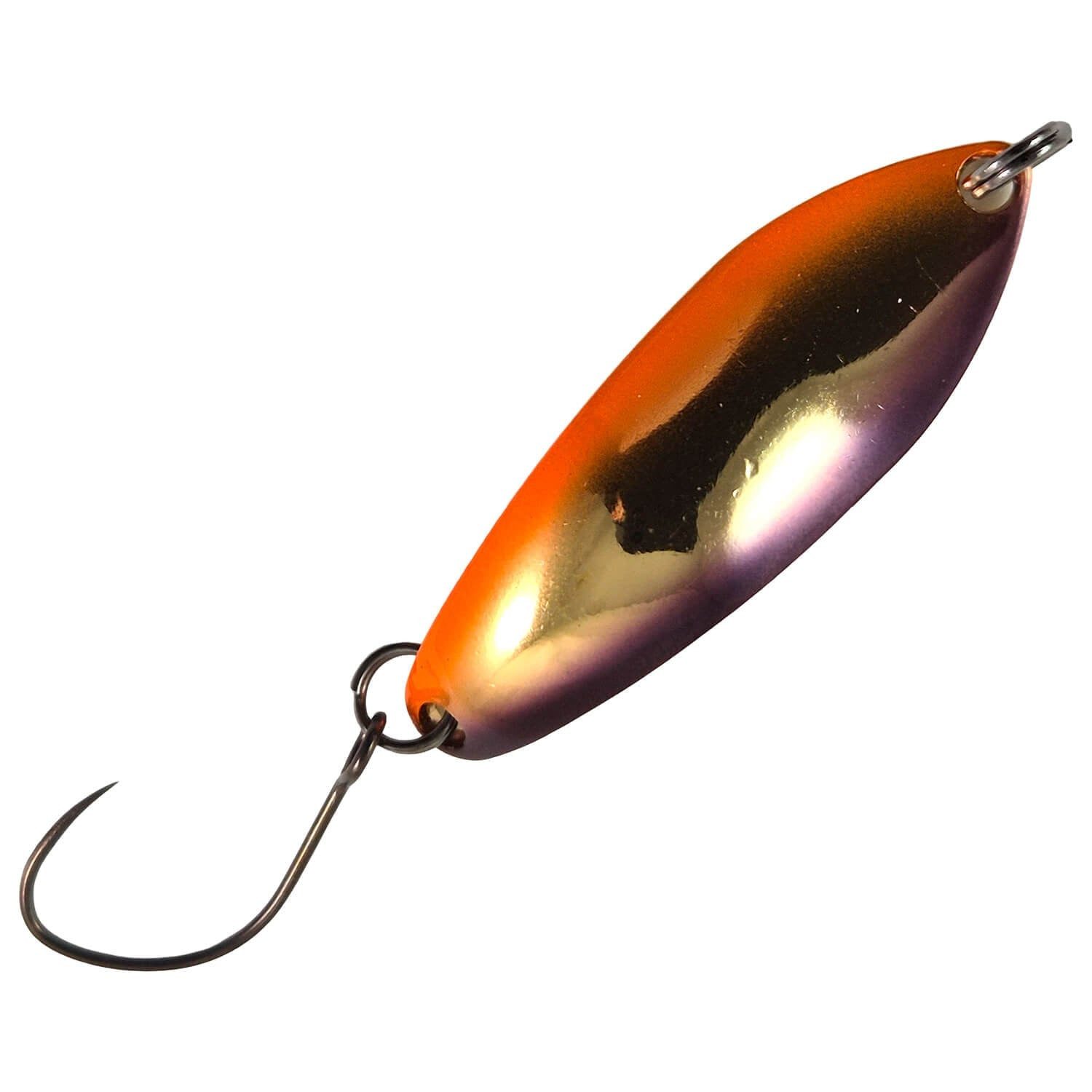 Anglerz System Kunstkder Angler'z System Bux Spoon Forellen Blinker 3,8g  widerhakenfrei sinkend, (1-St)