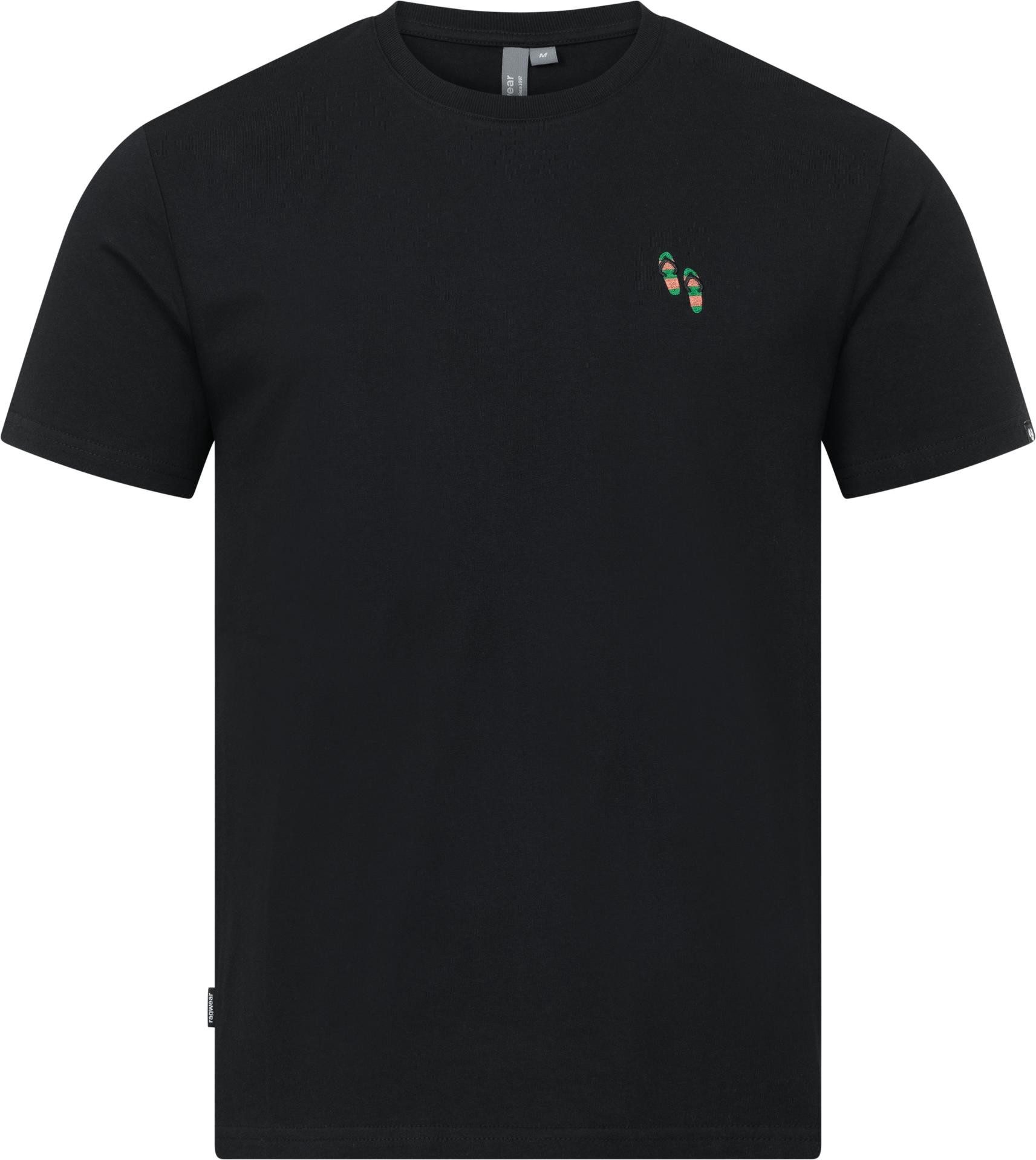 Ragwear T-Shirt Samms B Gots YOUMODO Kurzärmliges Shirt mit Beach-Slipper-Stickerei – Bild 2 von 5