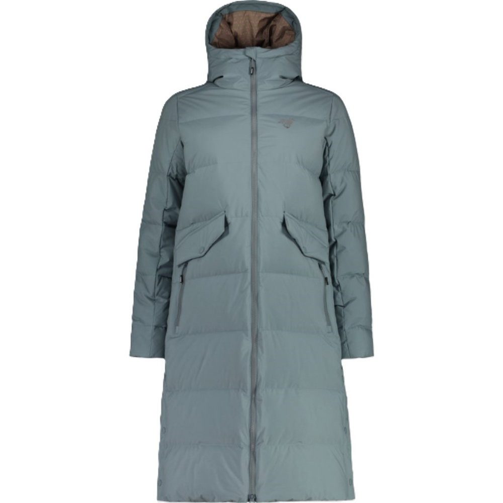 Maloja Daunenmantel AnkogelM Urban ReDown Coat (2-Lagen, sehr warm, winddicht) salbeigrün